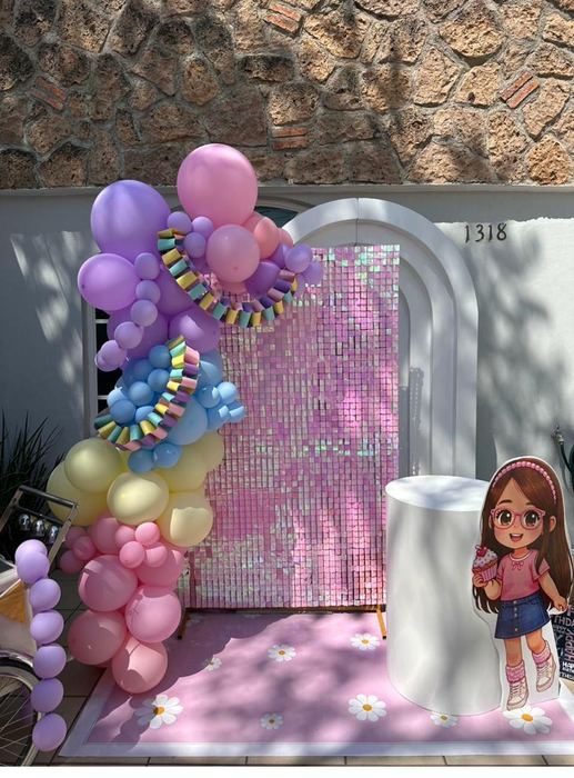 Setup aesthetic fiesta infantil